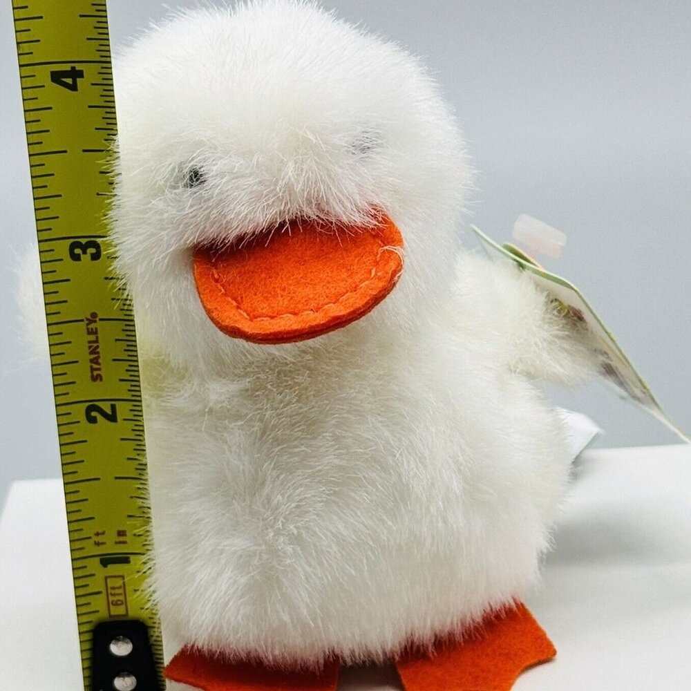 Aurora Quackin Duckies Quacking Duck Plush 4 inch Vintage Tags - Picture 7 of 7